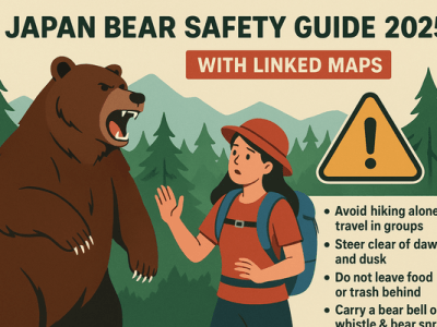 【With Linked Maps】Japan Bear Safety Guide 2025 — Maps &&nbsp;Tips