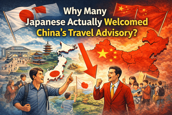 Why Many Japanese Actually Welcomed China’s Travel&nbsp;Advisory?